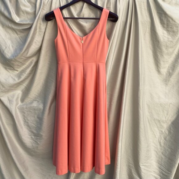 NWT Kate Spade Pink Sweetheart Midi Dress size 0 - Picture 14 of 14